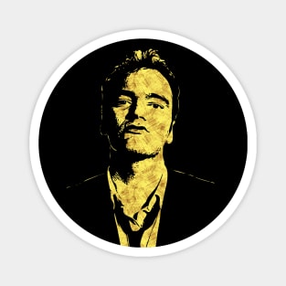 Legendary QUENTIN TARANTINO Abstract Art Style Sketch Portrait Magnet